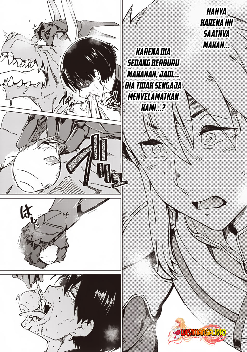 Ghoul ga Sekai wo Sukutta Koto wo Watashi dake ga shitteiru Chapter 03 Gambar 16