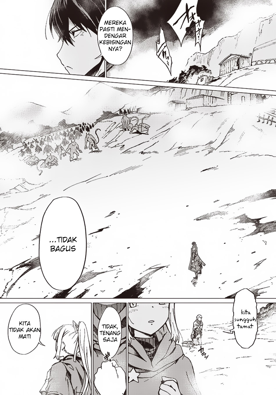 Ghoul ga Sekai wo Sukutta Koto wo Watashi dake ga shitteiru Chapter 03 Gambar 4