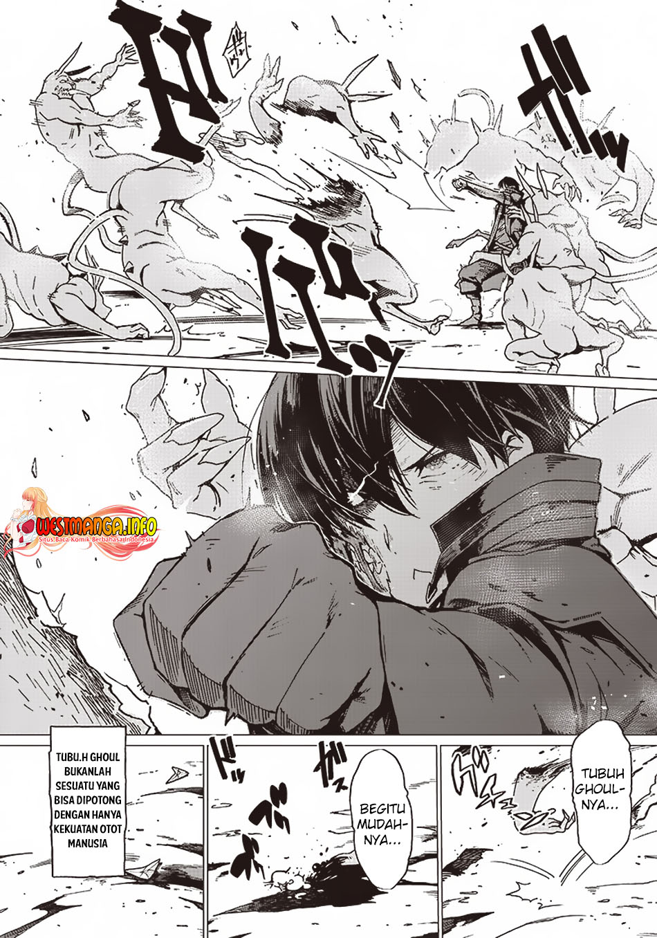 Ghoul ga Sekai wo Sukutta Koto wo Watashi dake ga shitteiru Chapter 02 Gambar 19