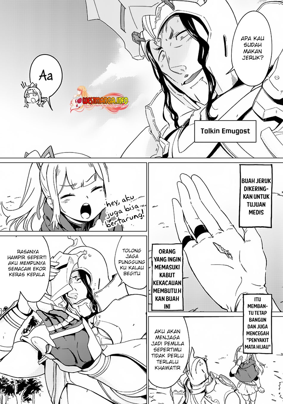 Ghoul ga Sekai wo Sukutta Koto wo Watashi dake ga shitteiru Chapter 01.1 Gambar 17