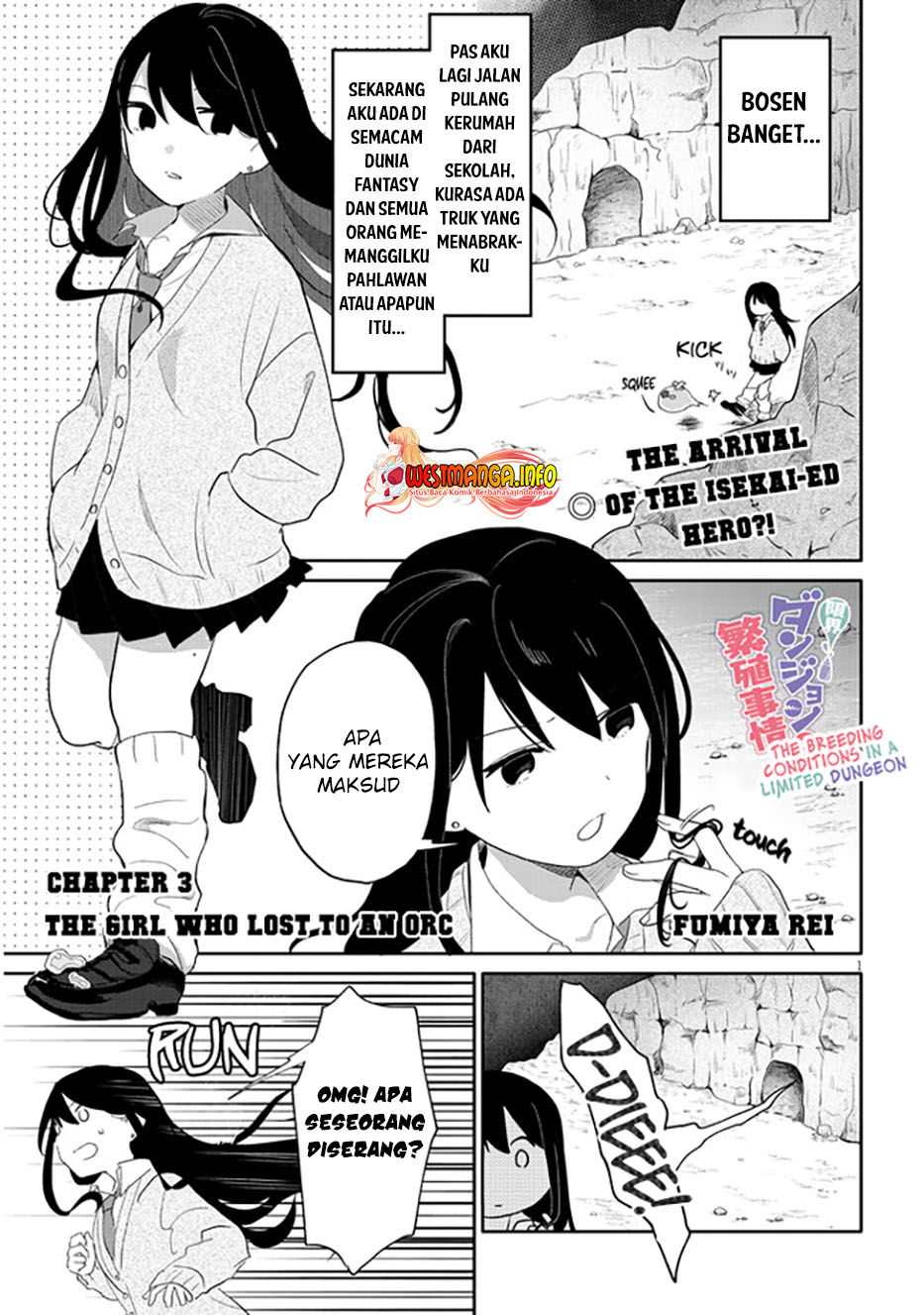 Baca Manga Genkai Dungeon no Hanshoku Jijou Chapter 03 Gambar 2