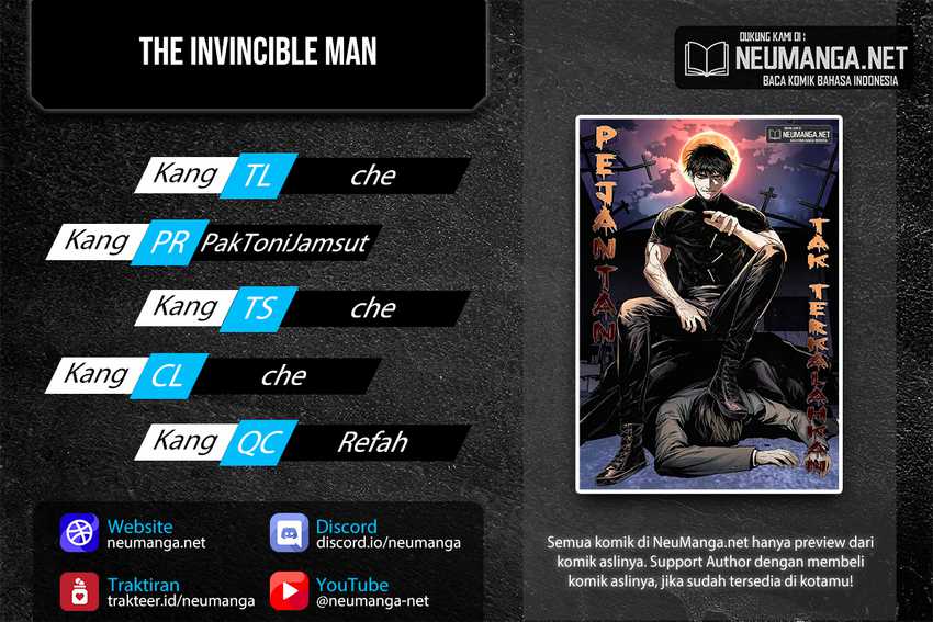 Baca Komik The Invincible Man Chapter 01 Gambar 1
