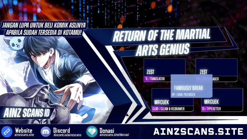 Komik Return Of The Martial Arts Genius Chapter 20 gambar nomor 1