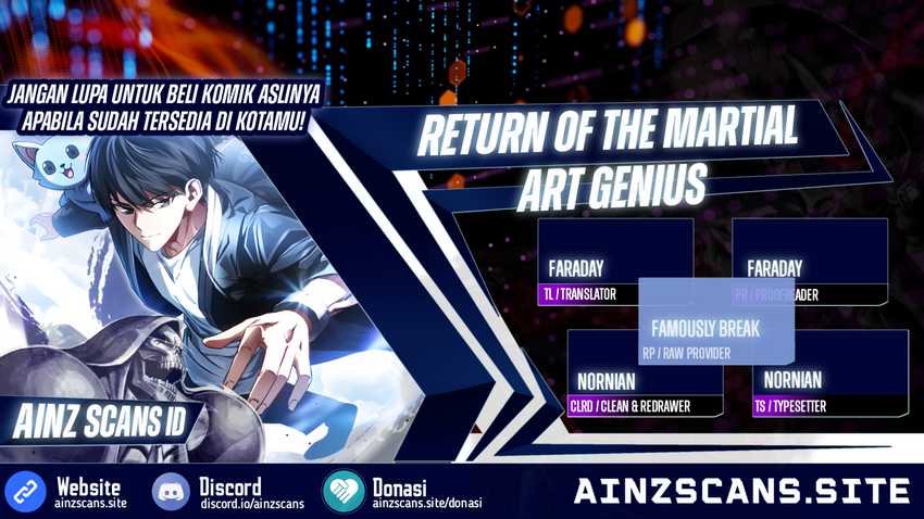 Baca Komik Return Of The Martial Arts Genius Chapter 12 Gambar 1