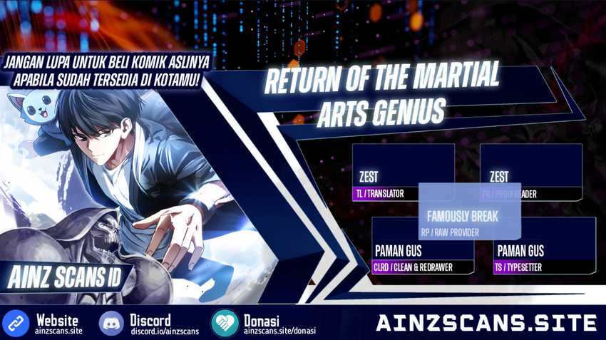 Komik Return Of The Martial Arts Genius Chapter 05 gambar nomor 1