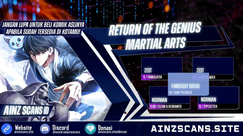 Komik Return Of The Martial Arts Genius Chapter 02 gambar nomor 1