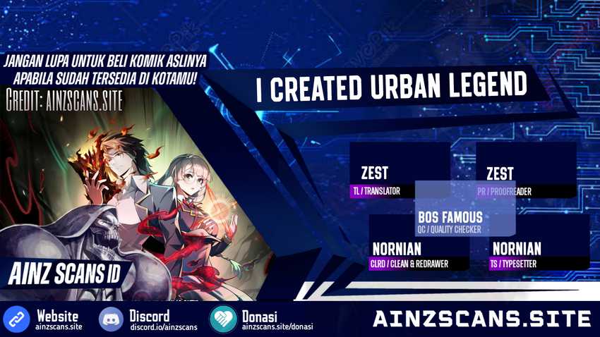 Baca Komik I Created an Urban Legend! Chapter 03 Gambar 1