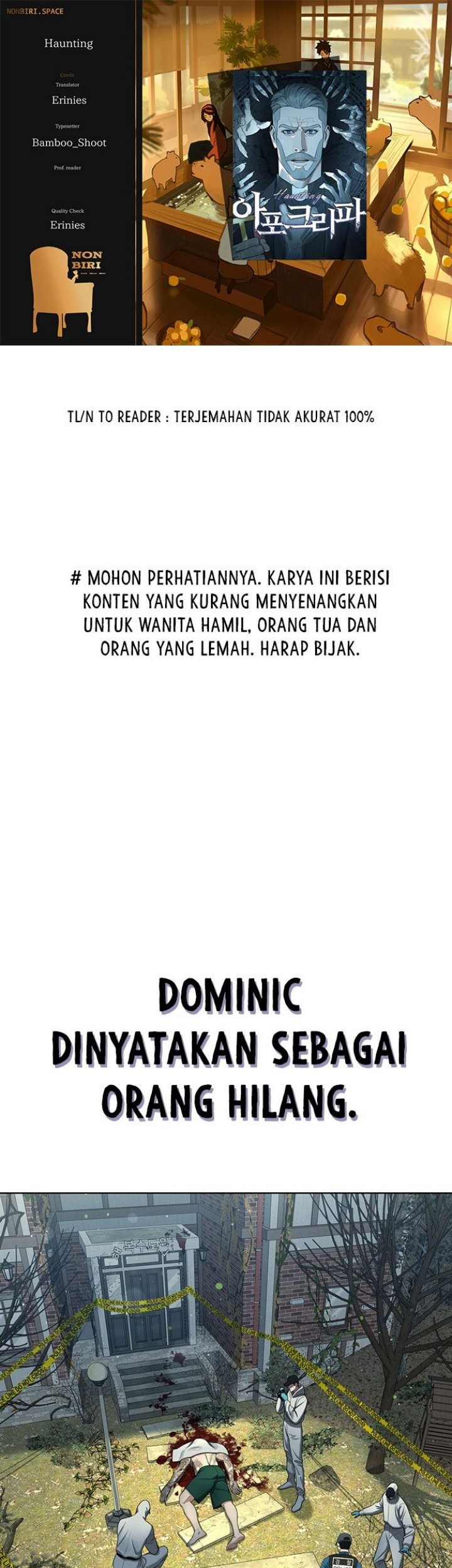 Baca Komik Haunting Chapter 09 Gambar 1