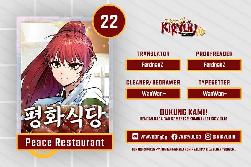 Baca Komik Peace Restaurant Chapter 22 Gambar 1