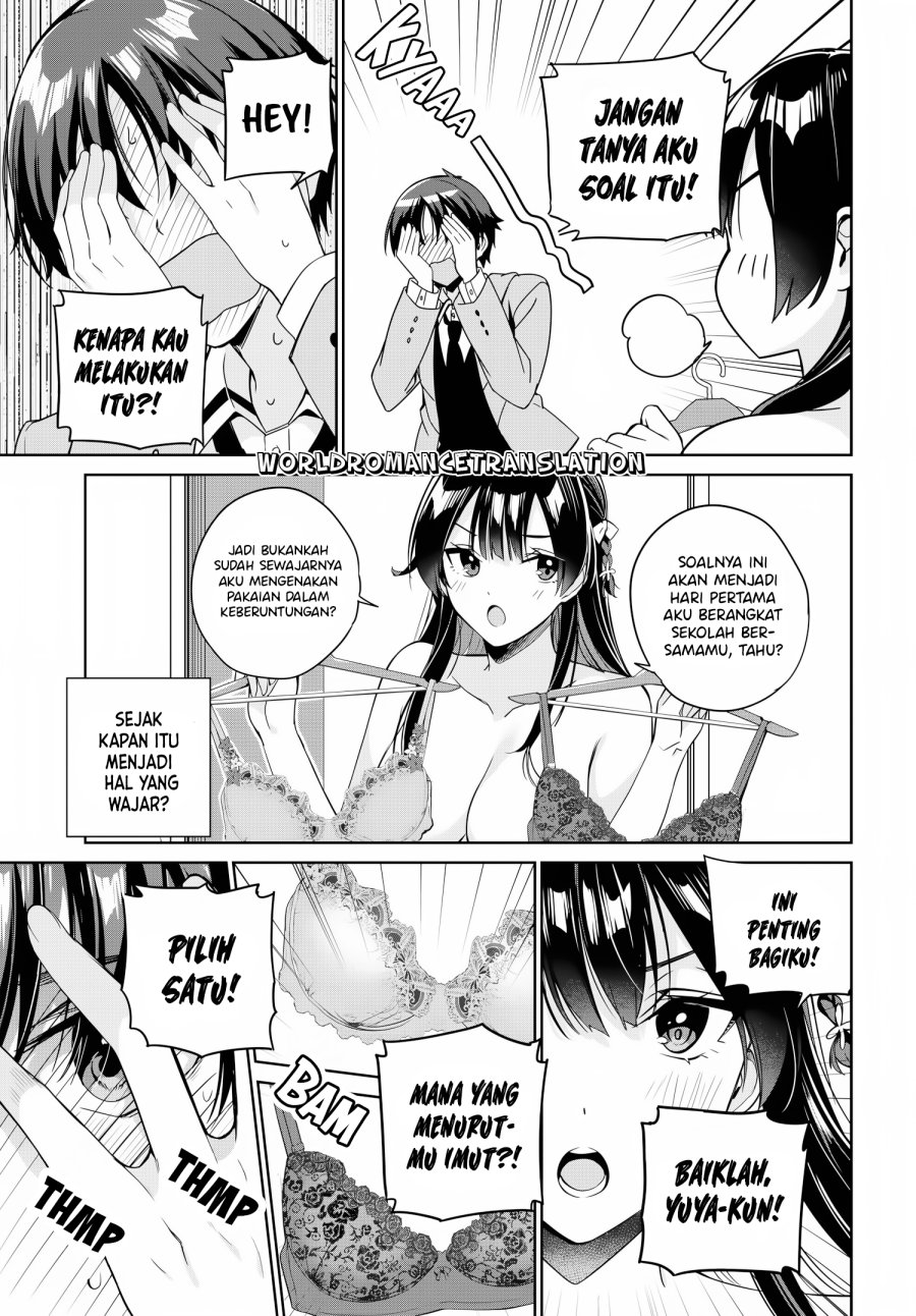 Ryoushin no Shakkin wo Katagawari Shite Morau Jouken wa Nihon’ichi Kawaii Joshikousei to Issho ni Kurasu Koto Deshita Chapter 15 Gambar 13