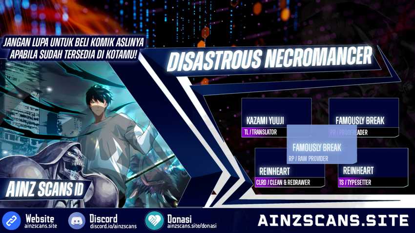 Baca Komik Disastrous Necromancer Chapter 25 Gambar 1
