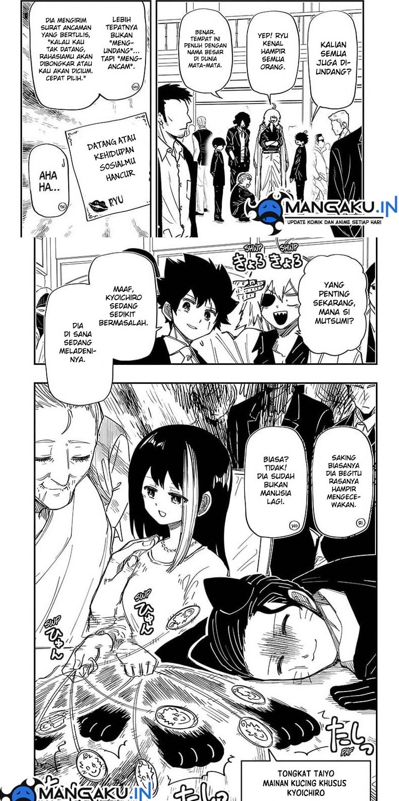 Baca Manga Mission: Yozakura Family Chapter 196 Gambar 2
