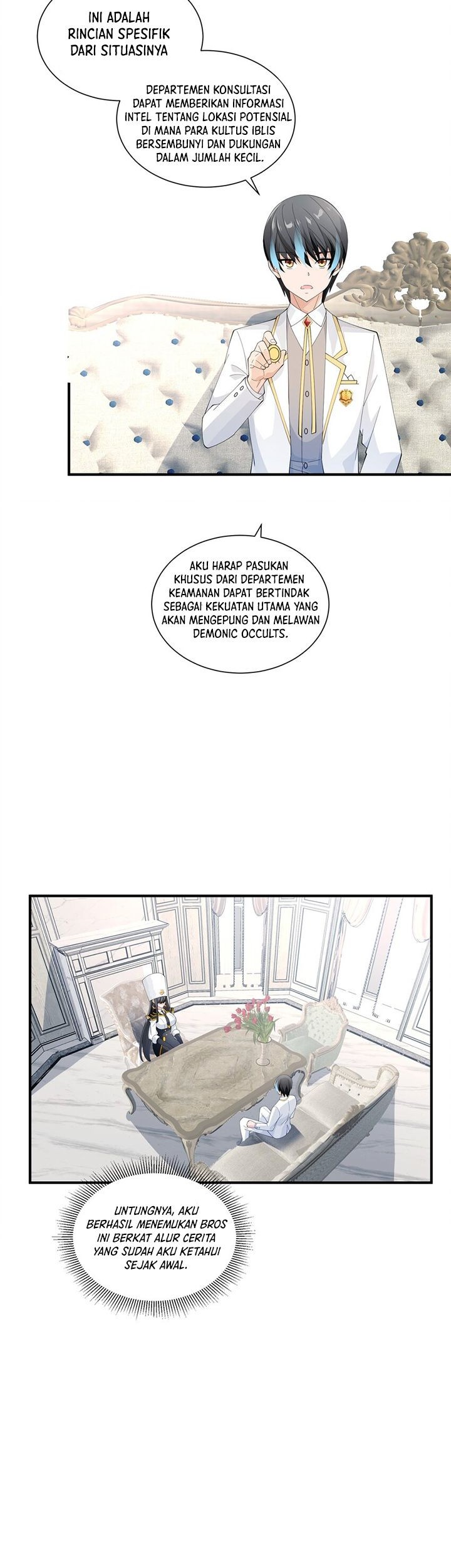 Little Tyrant Doesn’t Want to Meet with a Bad End Chapter 63 Gambar 46