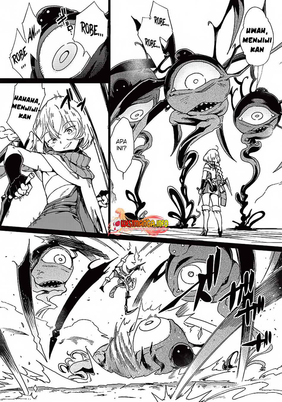 Ghoul ga Sekai wo Sukutta Koto wo Watashi dake ga shitteiru Chapter 04 Gambar 14
