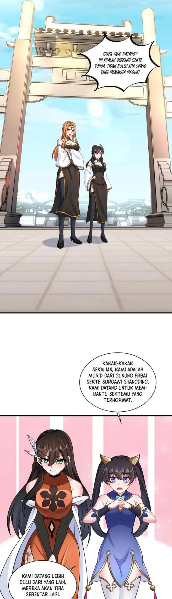 I, The Invincible Villain Master With My Apprentices Chapter 75 Gambar 9