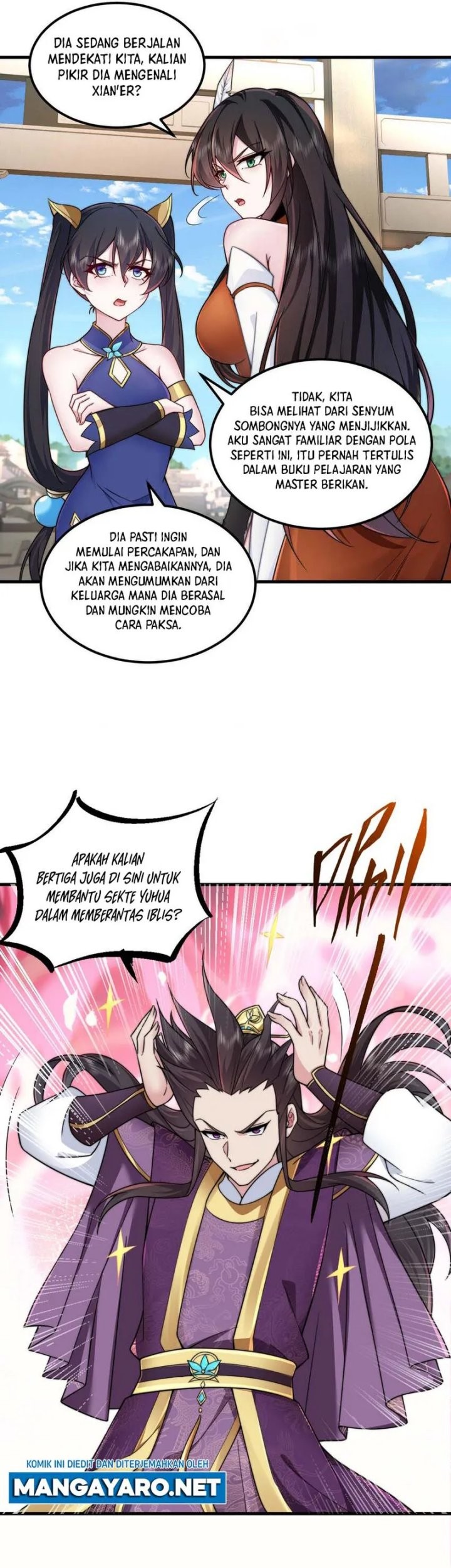 I, The Invincible Villain Master With My Apprentices Chapter 75 Gambar 21