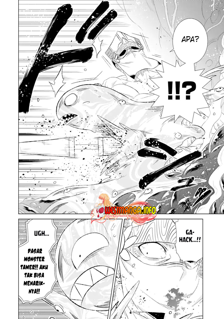 Isekai de tadahitori no mamono tsukai ~ tenshoku shitara maou ni machigawa remashita Chapter 48.1 Gambar 13