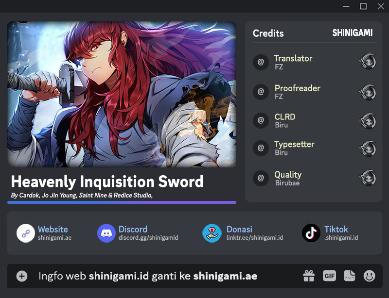 Baca Komik Heavenly Inquisition Sword Chapter 69 Gambar 1