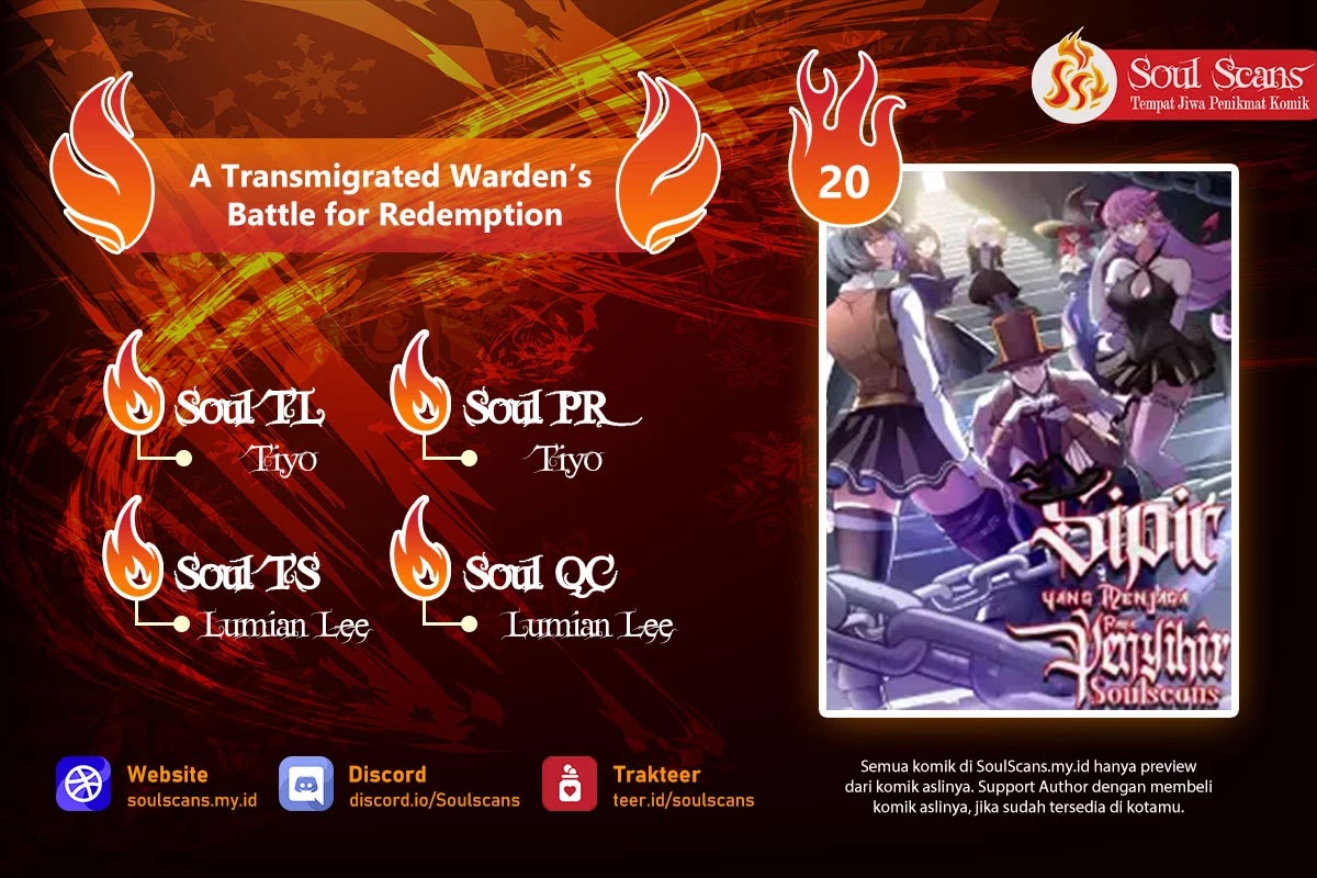 Baca Komik A Transmigrated Warden’s Battle for Redemption Chapter 20 Gambar 1