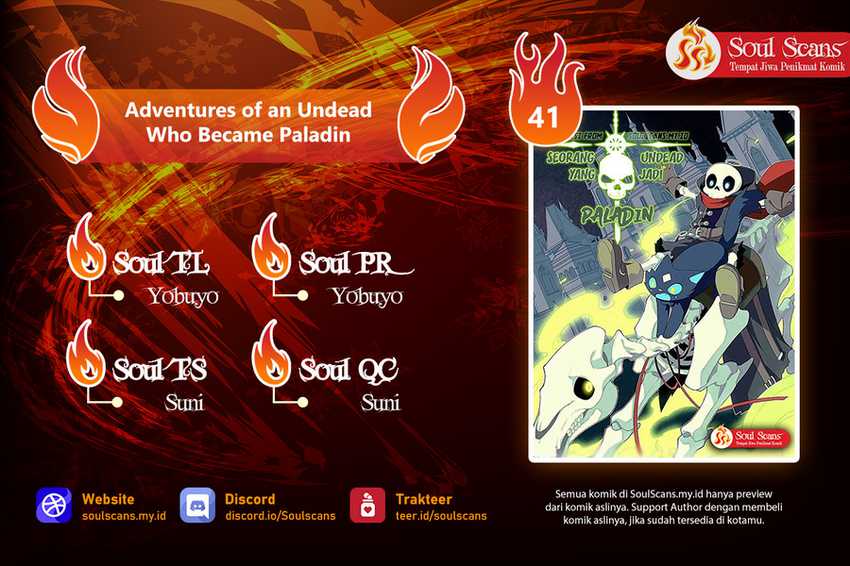 Baca Komik Adventures of an Undead Who Became Paladin Chapter 41 Gambar 1