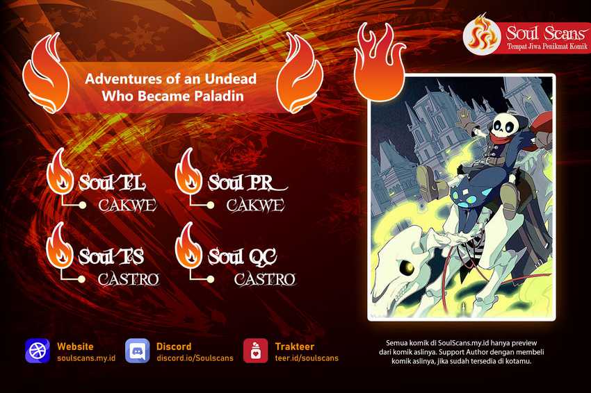 Baca Komik Adventures of an Undead Who Became Paladin Chapter 40 Gambar 1