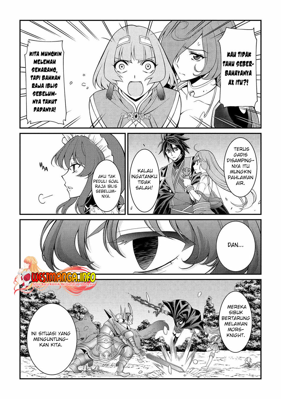 Shikkoku tsukai no saikyo yusha nakama zen’in ni uragira retanode saikyo no mamono Chapter 70 Gambar 17