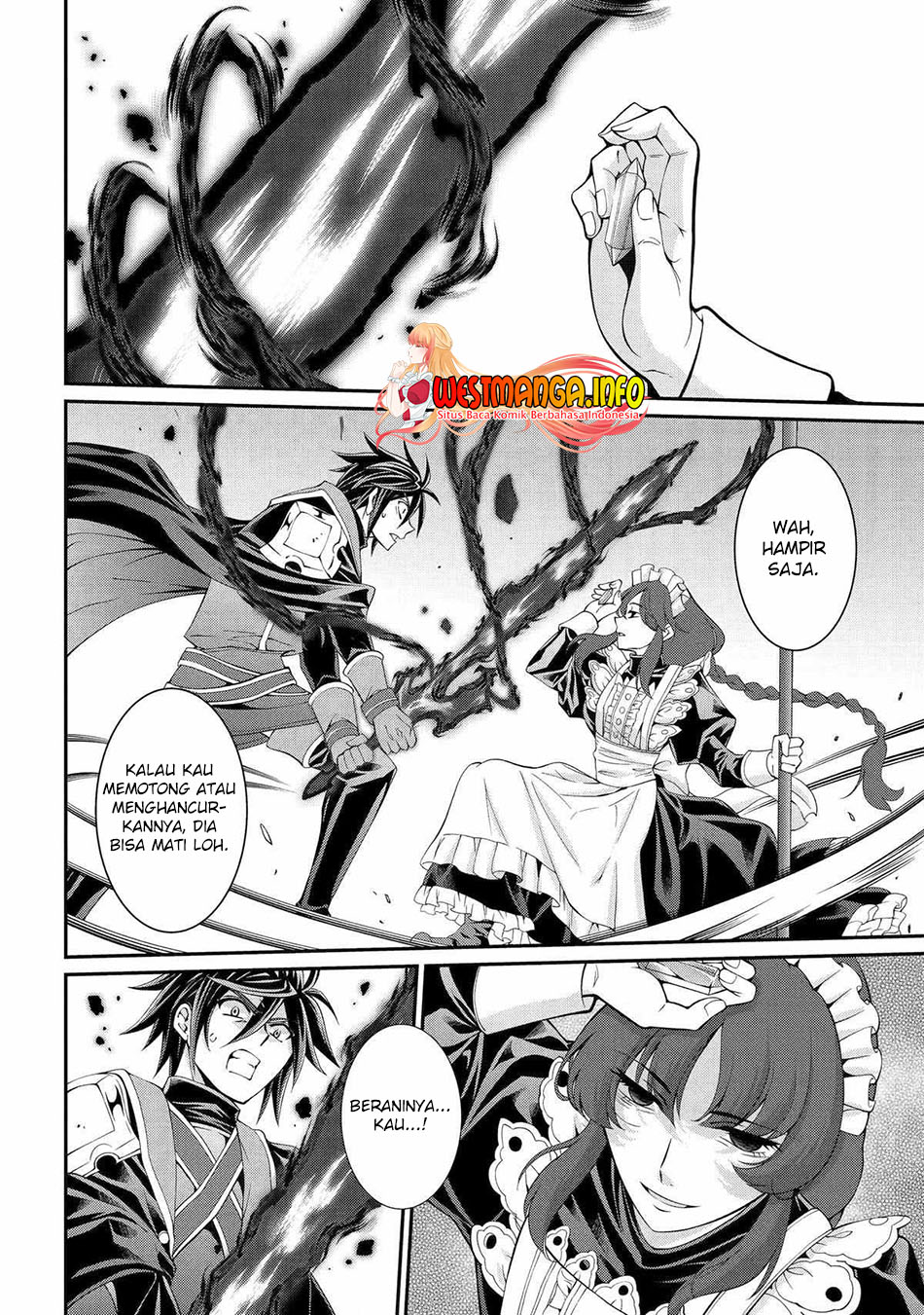 Shikkoku tsukai no saikyo yusha nakama zen’in ni uragira retanode saikyo no mamono Chapter 70 Gambar 29