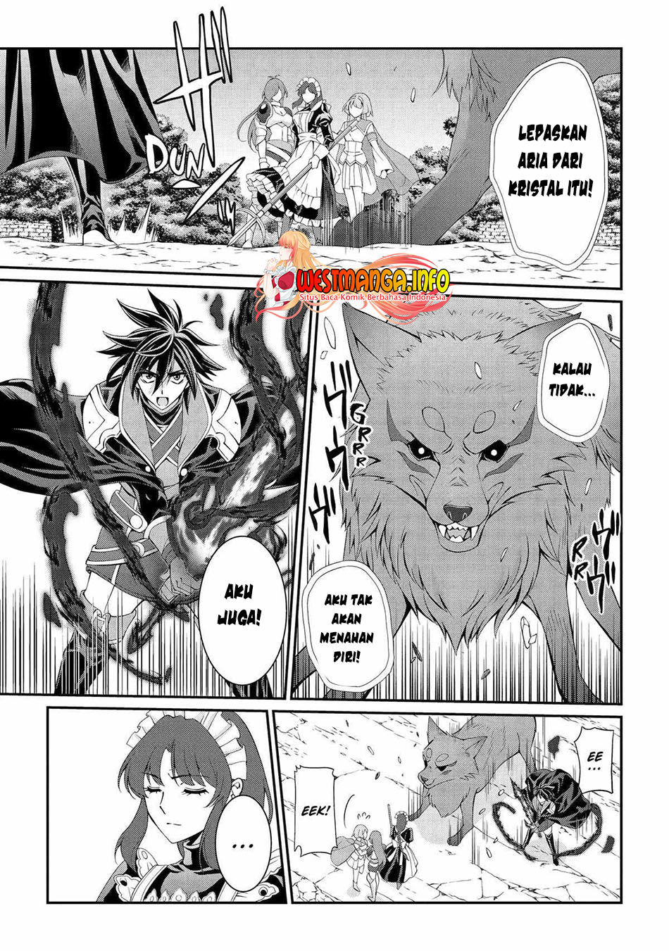 Shikkoku tsukai no saikyo yusha nakama zen’in ni uragira retanode saikyo no mamono Chapter 70 Gambar 32
