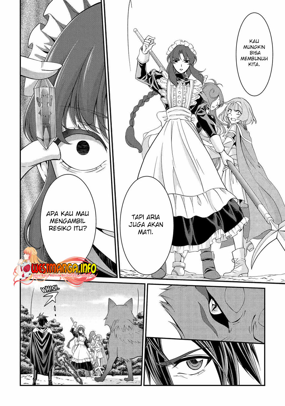 Shikkoku tsukai no saikyo yusha nakama zen’in ni uragira retanode saikyo no mamono Chapter 70 Gambar 33