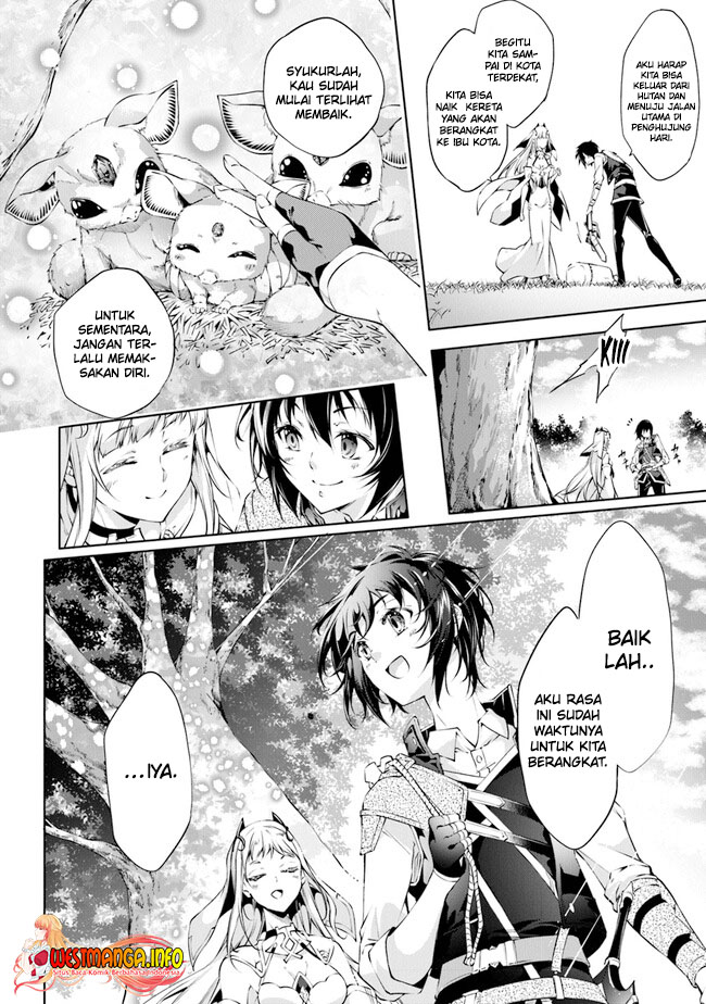 Kamigami ni Sodaterare Shimo no, Saikyou to Naru Chapter 38 Gambar 15