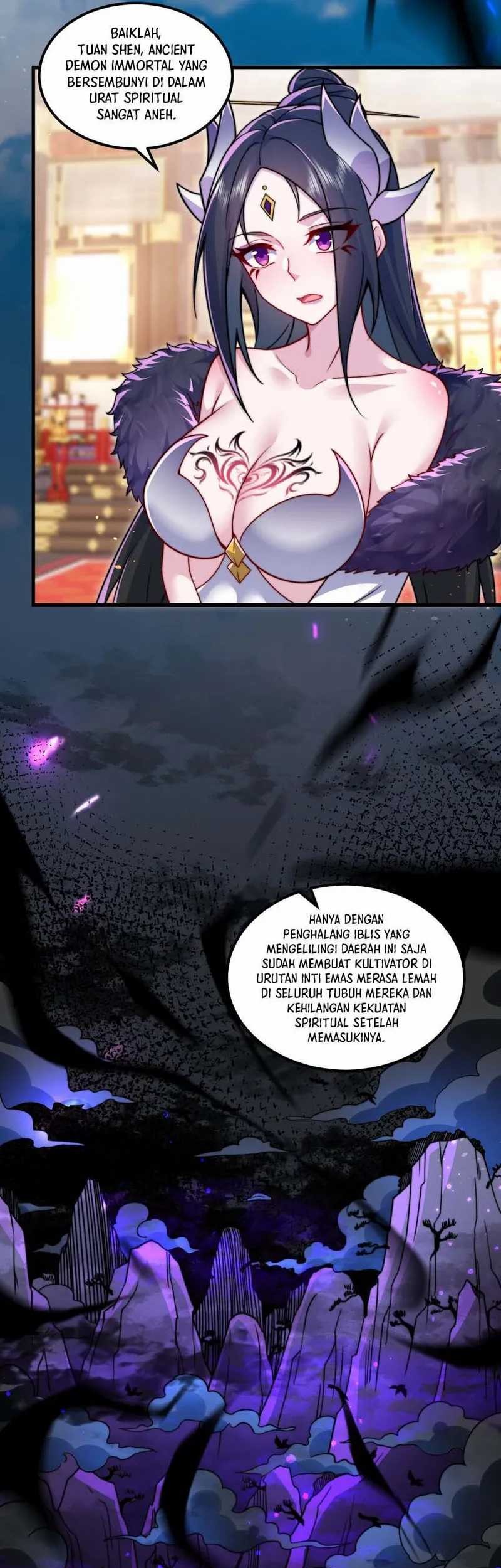 I, The Invincible Villain Master With My Apprentices Chapter 77 Gambar 9