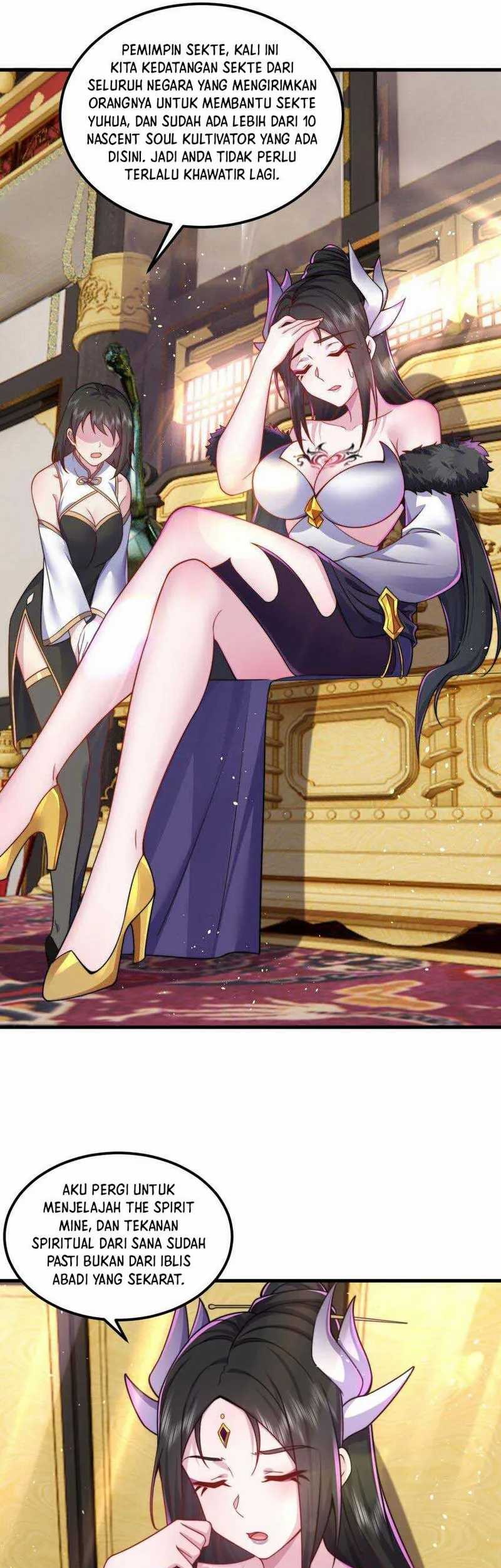 I, The Invincible Villain Master With My Apprentices Chapter 76 Gambar 25