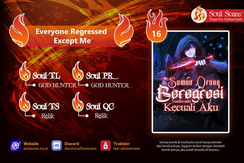 Baca Komik Everyone Regressed Except Me Chapter 16 Gambar 1