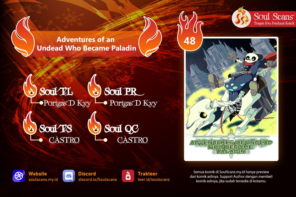 Baca Komik Adventures of an Undead Who Became Paladin Chapter 48 Gambar 1