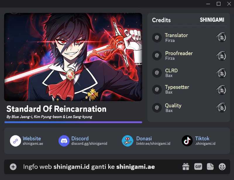 Baca Komik Standard of Reincarnation Chapter 69 Gambar 1