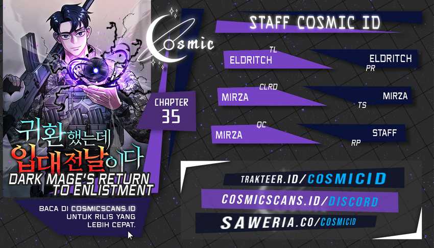 Baca Komik The Dark Mage’s Return to Enlistment Chapter 35 Gambar 1