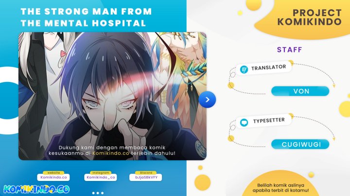 Komik The Strong Man From the Mental Hospital Chapter 131 gambar nomor 1