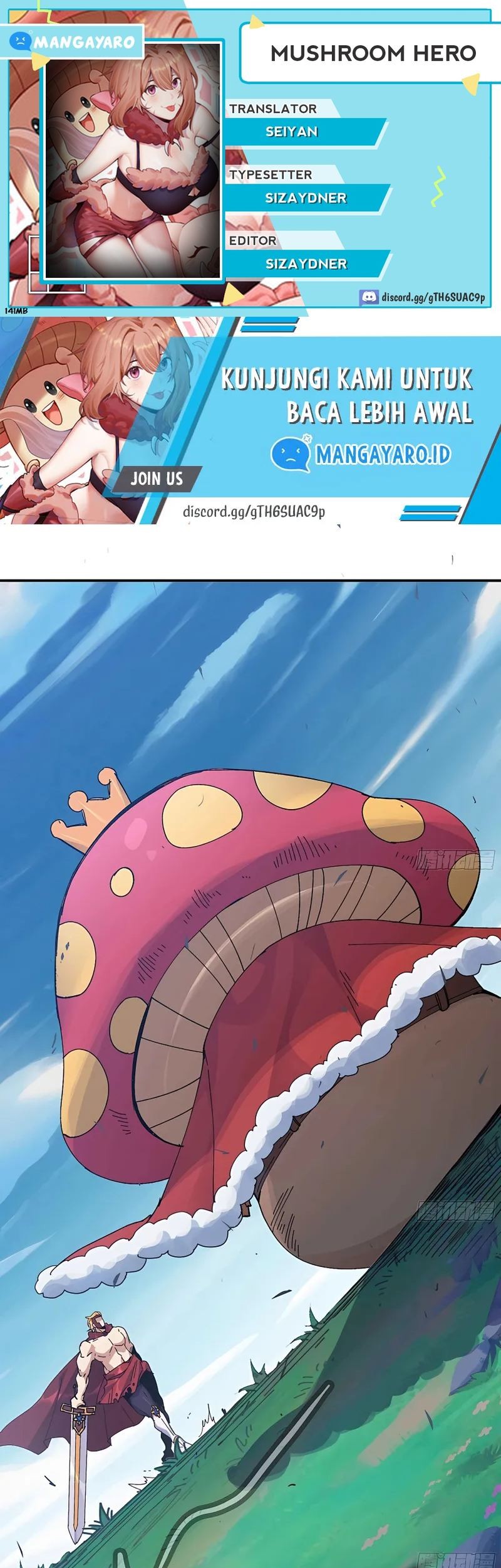 Komik Mushroom Hero Chapter 36 gambar nomor 1