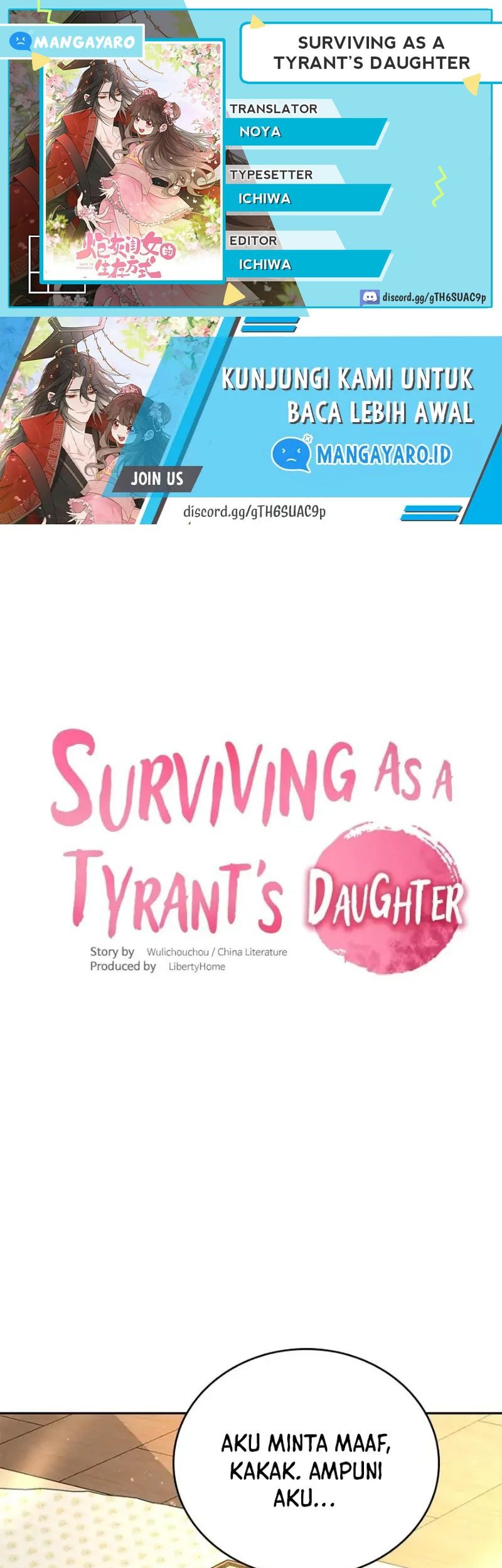 Baca Komik Surviving as a Tyrant’s Daughter Chapter 57 Gambar 1
