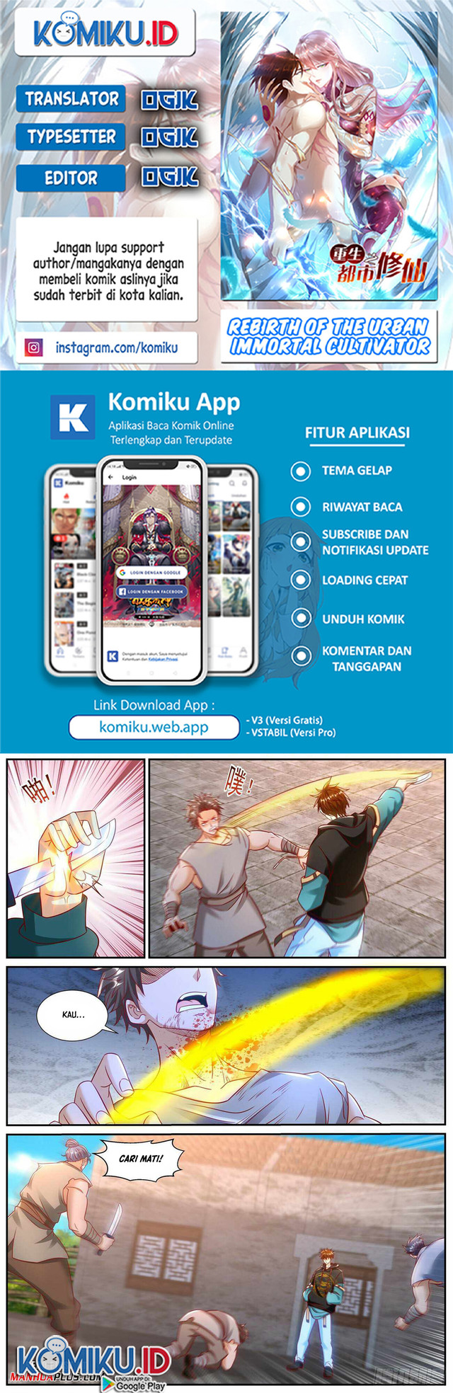 Baca Komik Rebirth Of The Urban Immortal Cultivator Chapter 927 Gambar 1