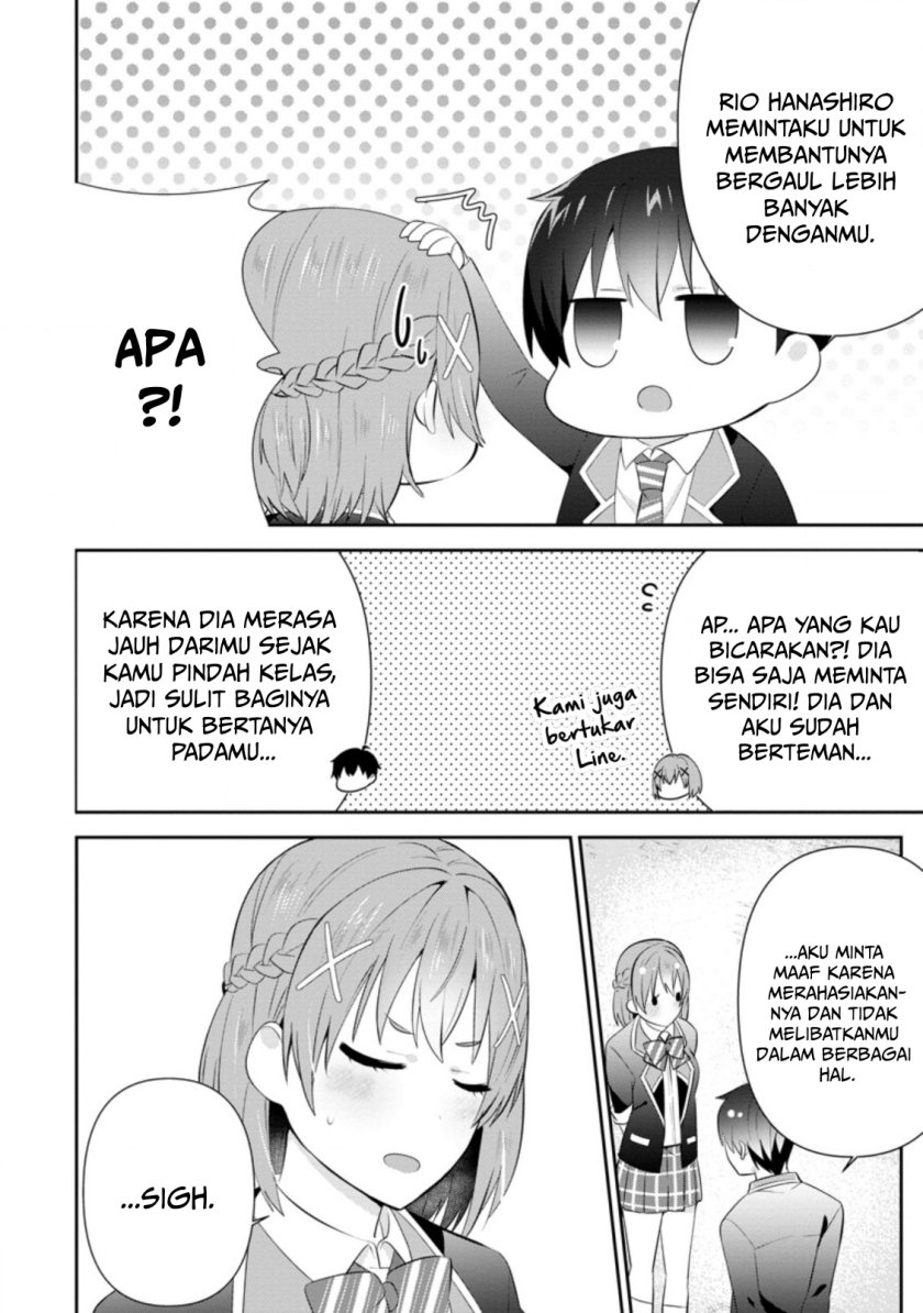 The Cute Girl Sitting Next to Me Is Trying to Make Me Fall in Love With Her as a Way to Ridicule Me, but the Tables Were Turned on Her Before She Knew It Chapter 17 Gambar 11
