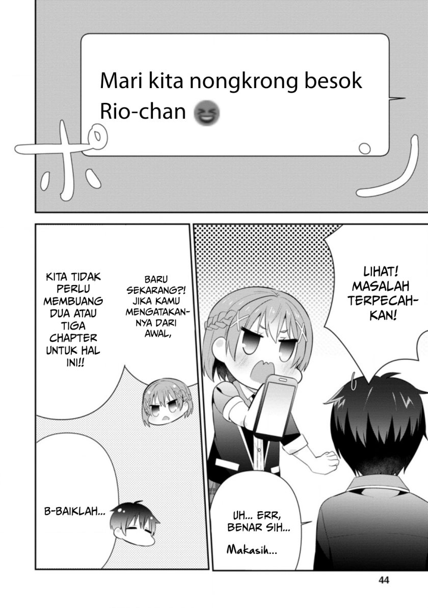 The Cute Girl Sitting Next to Me Is Trying to Make Me Fall in Love With Her as a Way to Ridicule Me, but the Tables Were Turned on Her Before She Knew It Chapter 17 Gambar 13