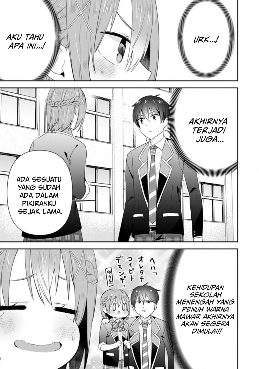 The Cute Girl Sitting Next to Me Is Trying to Make Me Fall in Love With Her as a Way to Ridicule Me, but the Tables Were Turned on Her Before She Knew It Chapter 17 Gambar 4