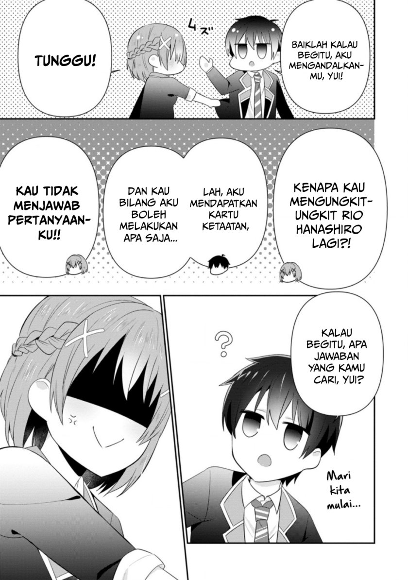The Cute Girl Sitting Next to Me Is Trying to Make Me Fall in Love With Her as a Way to Ridicule Me, but the Tables Were Turned on Her Before She Knew It Chapter 17 Gambar 6