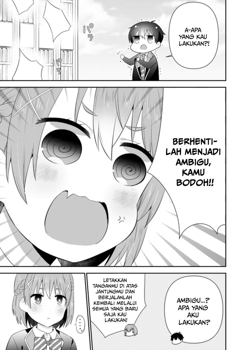 The Cute Girl Sitting Next to Me Is Trying to Make Me Fall in Love With Her as a Way to Ridicule Me, but the Tables Were Turned on Her Before She Knew It Chapter 17 Gambar 8