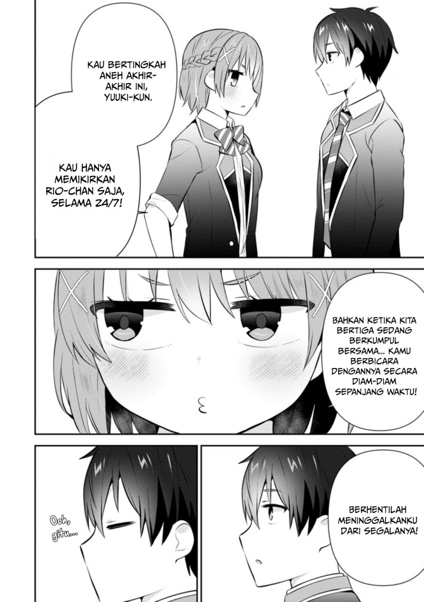 The Cute Girl Sitting Next to Me Is Trying to Make Me Fall in Love With Her as a Way to Ridicule Me, but the Tables Were Turned on Her Before She Knew It Chapter 17 Gambar 9