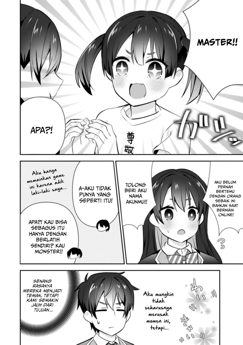 The Cute Girl Sitting Next to Me Is Trying to Make Me Fall in Love With Her as a Way to Ridicule Me, but the Tables Were Turned on Her Before She Knew It Chapter 16 Gambar 13