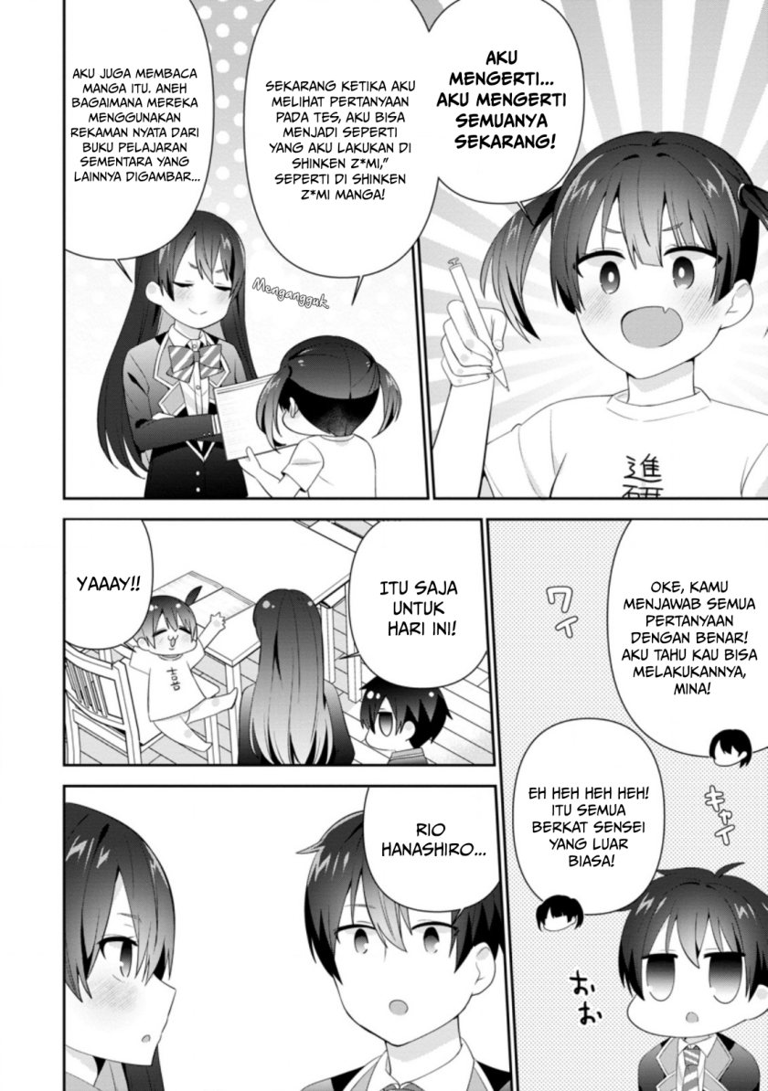 The Cute Girl Sitting Next to Me Is Trying to Make Me Fall in Love With Her as a Way to Ridicule Me, but the Tables Were Turned on Her Before She Knew It Chapter 16 Gambar 15