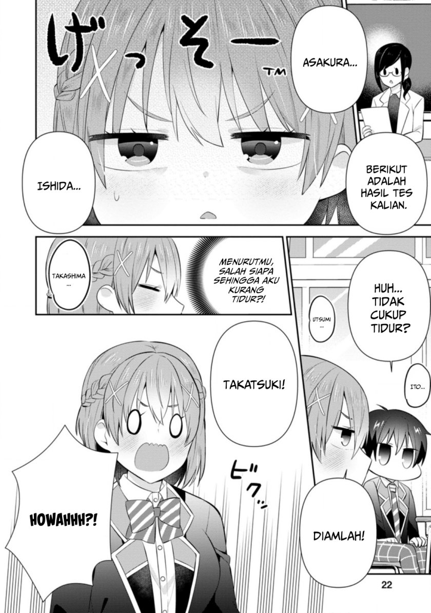 The Cute Girl Sitting Next to Me Is Trying to Make Me Fall in Love With Her as a Way to Ridicule Me, but the Tables Were Turned on Her Before She Knew It Chapter 16 Gambar 21