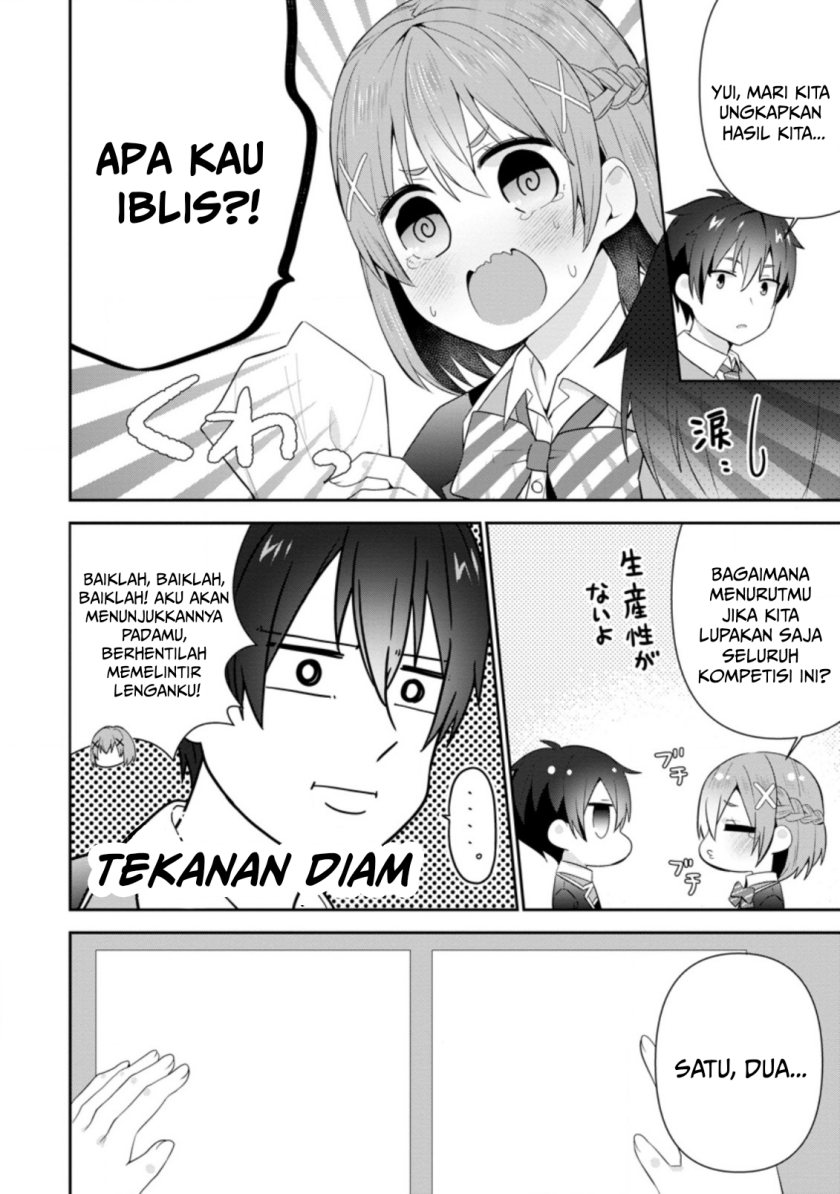 The Cute Girl Sitting Next to Me Is Trying to Make Me Fall in Love With Her as a Way to Ridicule Me, but the Tables Were Turned on Her Before She Knew It Chapter 16 Gambar 23